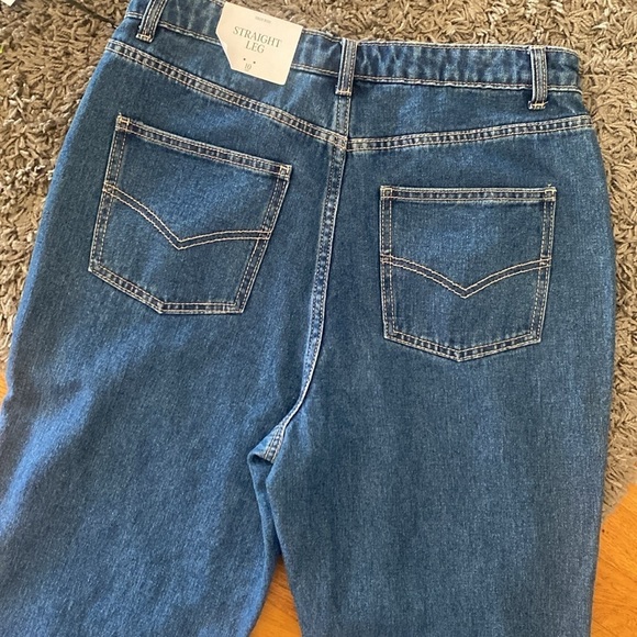 NWT Western Seamed Straight Leg Denim Pant - Future Collective with Reese 10 - Picture 14 of 15